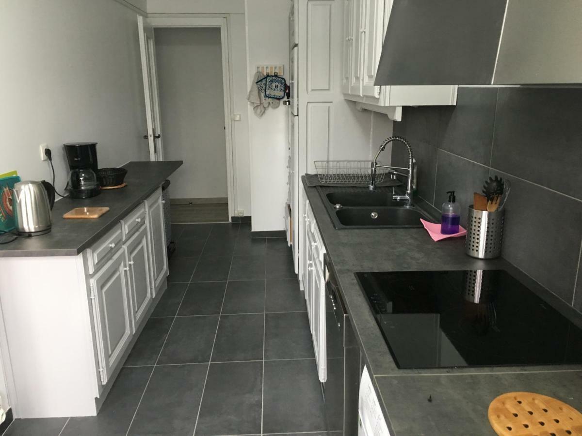 Bedinreims "Burgundy Bottle" 110M2 Exceptional, 4 Chambres Doubles, 2 Bain, Free Park & Wifi, Tout Equipe Exterior foto